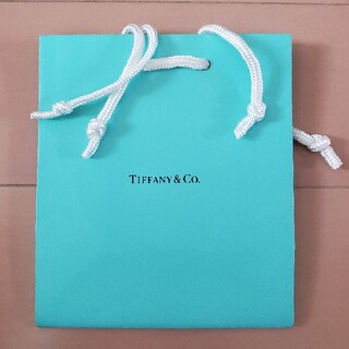 ティファニー(Tiffany & Co.)の【美品】TIFFANY ティファニー★ミニ紙袋 ショップ袋(ショップ袋)