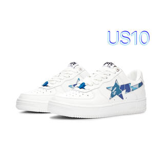 アベイシングエイプ(A BATHING APE)のBAPE STA ABC CAMO BLUE US10(スニーカー)