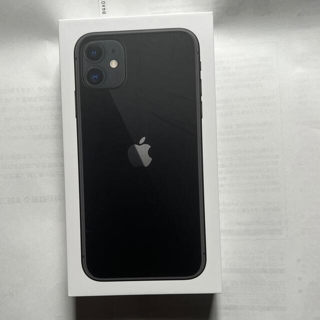 新品同様 11 【新品・未使用】iPhone - Apple ブラック SIMフリー可 GB 