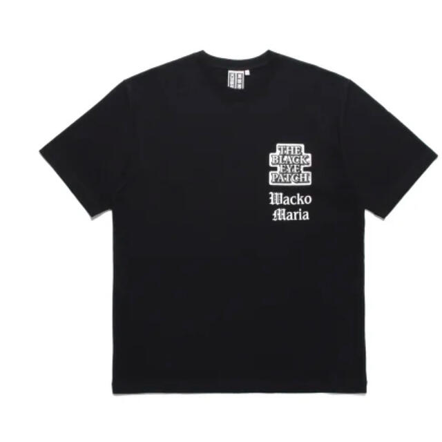 ワコマリア　ブラックアイパッチ　コラボ　黒　Tシャツ 2