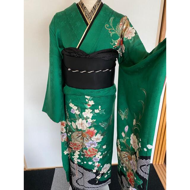 完売致しました 振袖 襦袢付 人気ラスト1 絞り成人式 結婚式 振袖