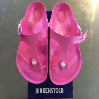 ビルケンシュトック(BIRKENSTOCK)の激安！26.5cm新品 ビルケンシュトック ギゼ EVA 41 桃(サンダル)