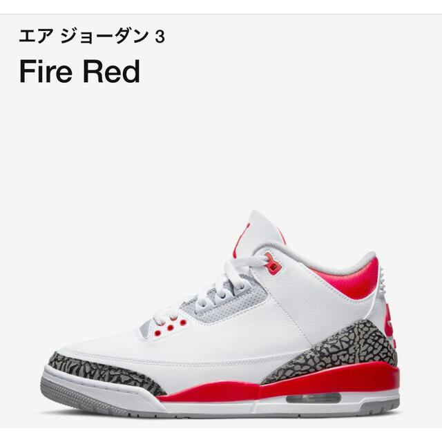 28cm SNKRS購入 NIKE AIR JORDAN 3 RETRO JP