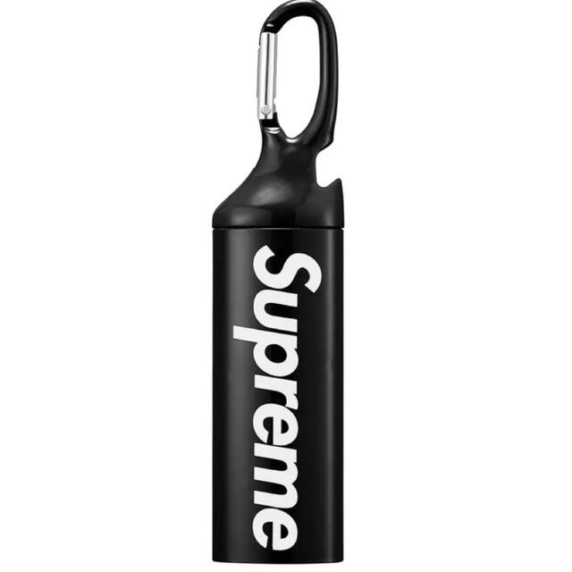 Supreme(シュプリーム)のSupreme Lighter Case Carabiner 黒 新品未使用 メンズのファッション小物(キーホルダー)の商品写真