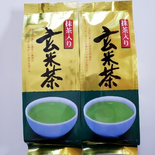 【国産・九州産】抹茶入り玄米茶  200ｇ× 2袋(茶)