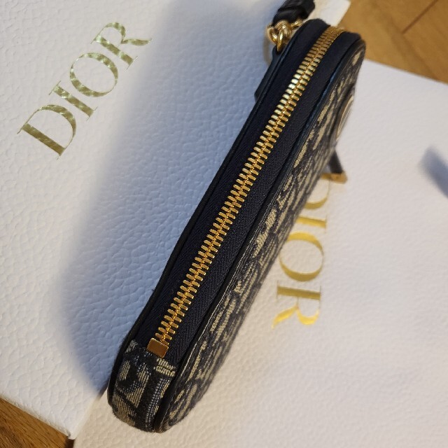 Christian Dior(クリスチャンディオール)のディオール オブリーク ジャカード フォンホルダー レディースのバッグ(ショルダーバッグ)の商品写真