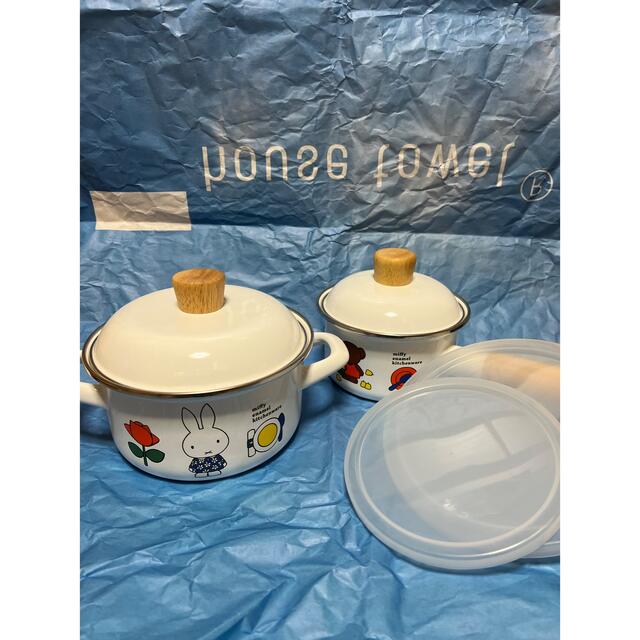 キッチン/食器お値下げ‼️新品未使用　ミッフィー 鍋2点セット