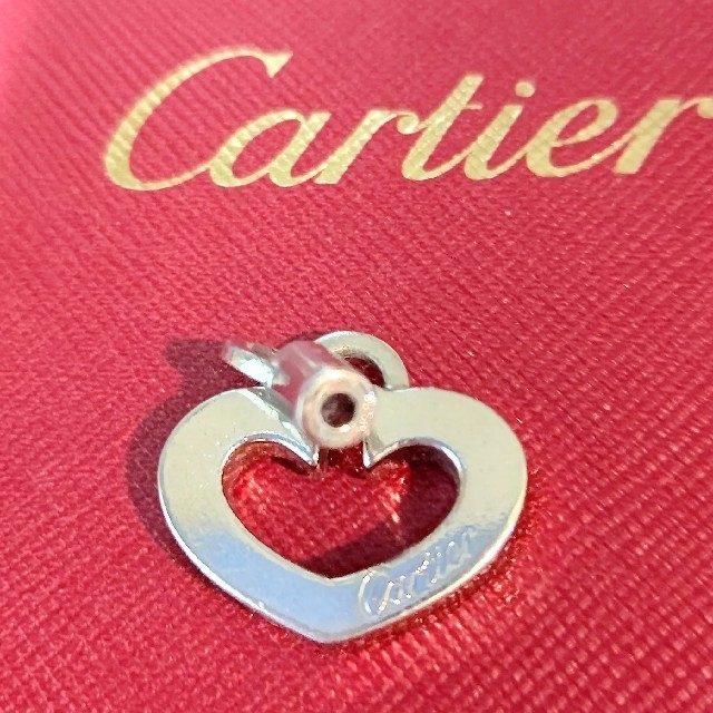 Cartier カルティエ ①ハート型 スペイン製②ロゴ型 スイス製 チャーム