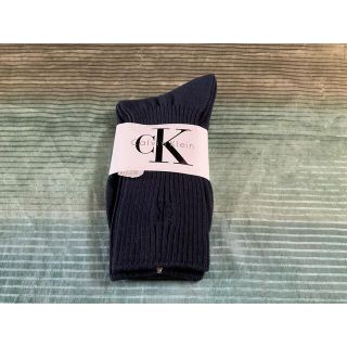 カルバンクライン(Calvin Klein)のCK カルバンクライン　レディースソックス　黒　日本製(ソックス)