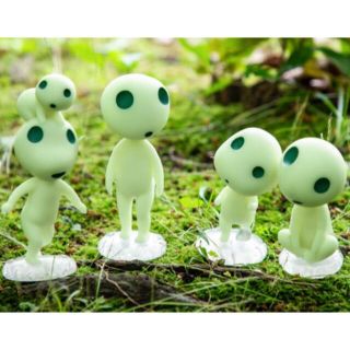 もののけ姫 コダマの置き物 4種類 全種 コンプリートセット こだま www ... となりのトトロ 豆皿6種類 コンプSET