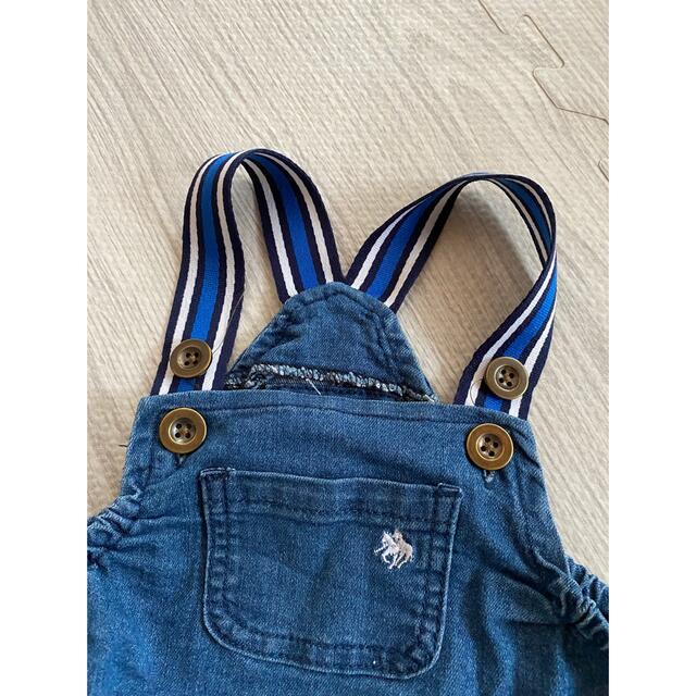 POLO RALPH LAUREN(ポロラルフローレン)のPOLO baby 70 美品 キッズ/ベビー/マタニティのベビー服(~85cm)(ロンパース)の商品写真