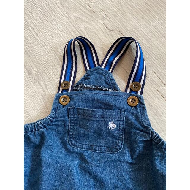 POLO RALPH LAUREN(ポロラルフローレン)のPOLO baby 70 美品 キッズ/ベビー/マタニティのベビー服(~85cm)(ロンパース)の商品写真