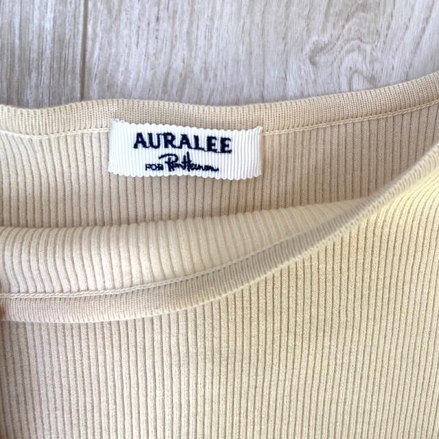 Ron Herman(ロンハーマン)のロンハーマン　AURALEE Giza Boat Neck Pullover レディースのトップス(カットソー(長袖/七分))の商品写真