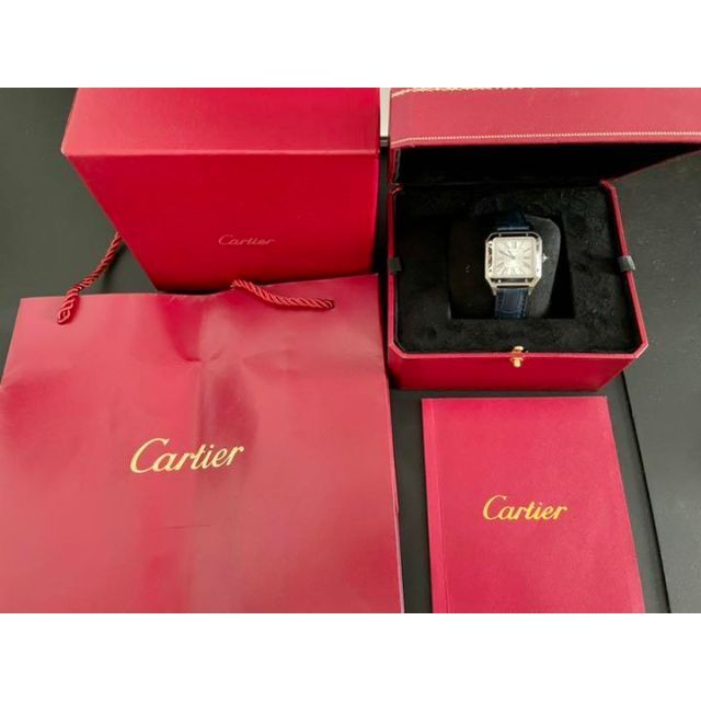 Cartier(カルティエ)のこの価格では買えません！カルティエ サントスデュモンLM WSSA0022 メンズの時計(腕時計(アナログ))の商品写真