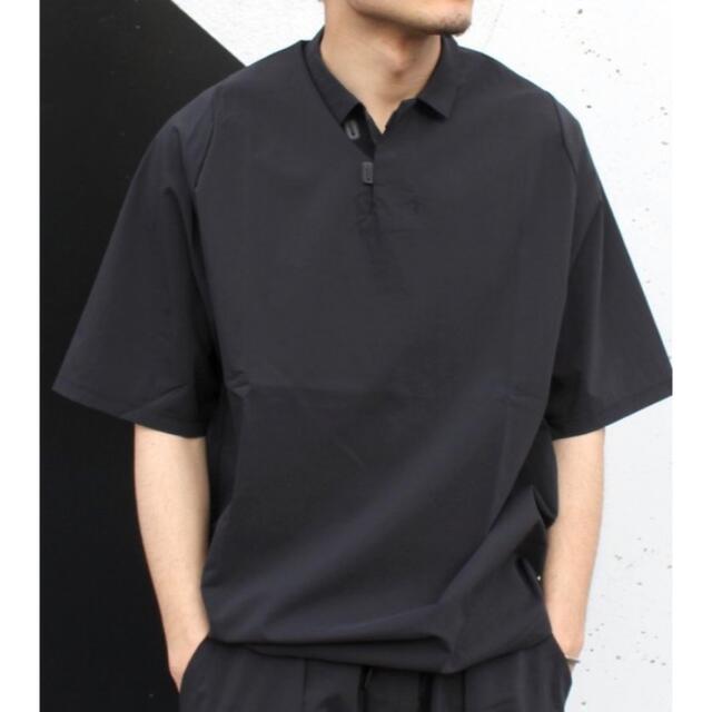 COMOLI(コモリ)の極美品 22SS TEATORA CARTRIDGE POLO SHIRT DR メンズのトップス(ポロシャツ)の商品写真