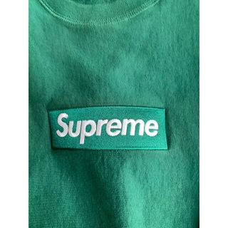 Supreme - Supreme ボックスロゴ スウェット トレーナー 緑 Lの