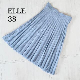エル(ELLE)の【ELLE】ウール プリーツスカート(ひざ丈スカート)