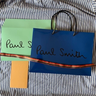 ポールスミス(Paul Smith)のポールスミス　ショッパー　青・緑(ショップ袋)