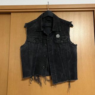 ディーゼル(DIESEL)の専用 ディーゼルブラックゴールド　デニム ベスト(Gジャン/デニムジャケット)