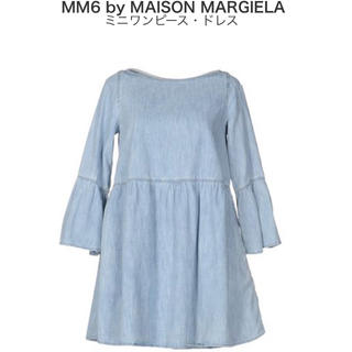 マルタンマルジェラ(Maison Martin Margiela)のMM6 デニムワンピース(ひざ丈ワンピース)