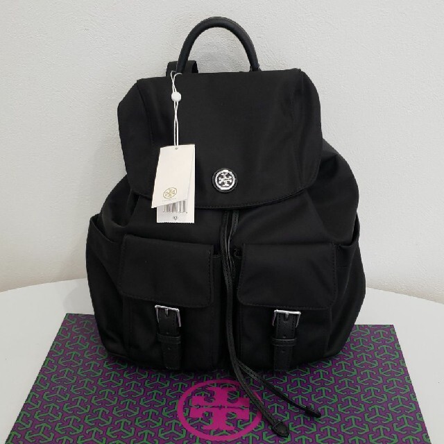 Tory Burch Virginia ナイロンフラップバックパック リュック www.distribella.com