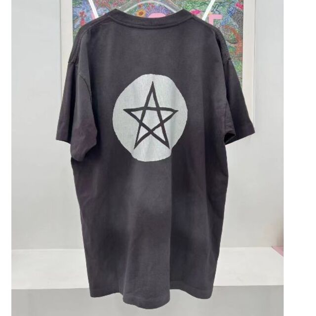 SAINT MICHAEL HUMAN FEAR T-SHIRT linear-city.com