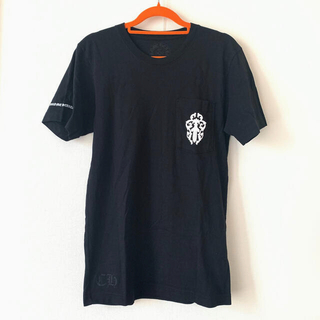 クロムハーツ(Chrome Hearts)のクロムハーツ CHROME HEARTS Tシャツ ポケット ブラック 黒 S(Tシャツ(半袖/袖なし))