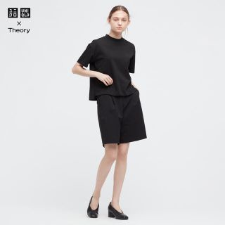 ユニクロ(UNIQLO)の【 ミサミサ さま専用 】UNIQLO エアリズムコットンモックネックＴ（半袖）(Tシャツ(半袖/袖なし))