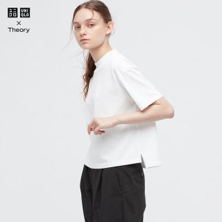 ユニクロ(UNIQLO)の【 ミサミサ さま専用 】UNIQLO エアリズムコットンモックネックＴ（半袖）(Tシャツ(半袖/袖なし))