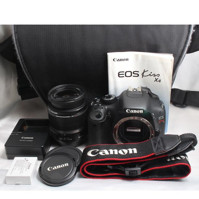 ✨高画質ムービー一眼レフ✨Canon EOS Kiss X4 レンズキット 商品の