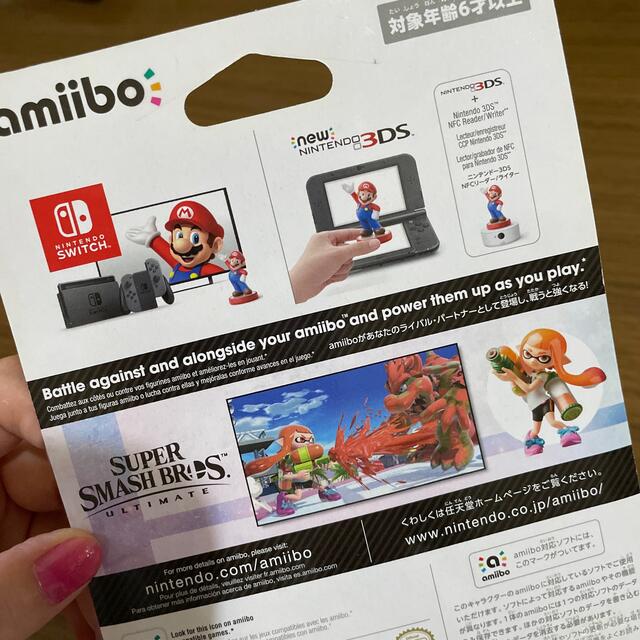 任天堂(ニンテンドウ)のamiibo インクリング エンタメ/ホビーのフィギュア(アニメ/ゲーム)の商品写真