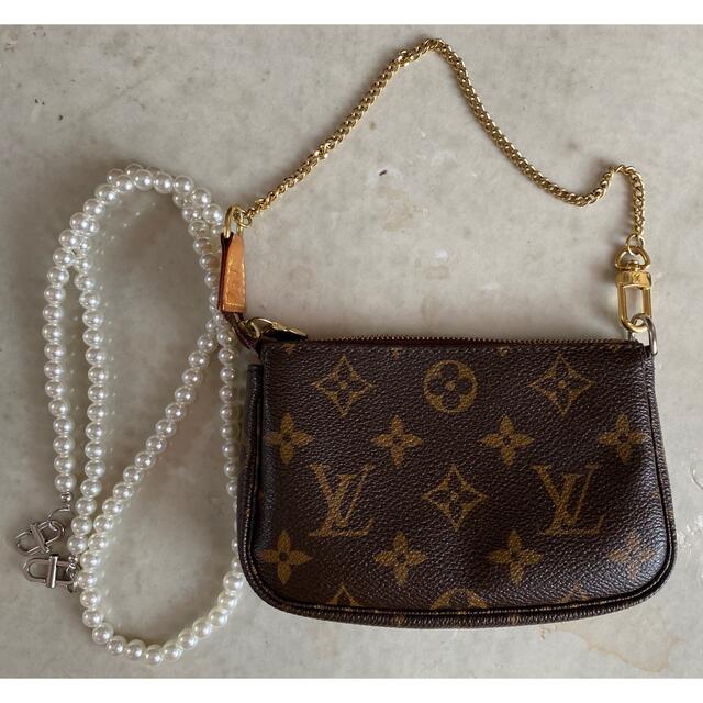 LOUIS VUITTON ルイヴィトン モノグラム アクセソワール ミニポーチ