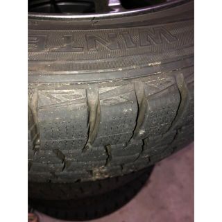 DUNLOP - TOYOTA アクア スタッドレスタイヤホイール4本セット(中古