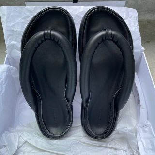 イザベルマラン(Isabel Marant)の新品　isabel marant レザーサンダル　40 JIL SANDER(サンダル)