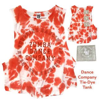 ズンバ(Zumba)のZumba ズンバ DANCE COMPANY TIE-DYE TANK S(ダンス/バレエ)