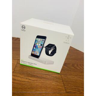 ベルキン デュアル充電台 Apple Watch iPhone belkin  (バッテリー/充電器)