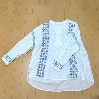 フレディ(fredy)のFREDY REPIT 刺繍入りローンギャザーブラウス(シャツ/ブラウス(長袖/七分))