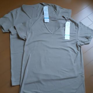 グンゼ(GUNZE)の【新品】グンゼVネックTシャツ二枚セット(Tシャツ/カットソー(半袖/袖なし))