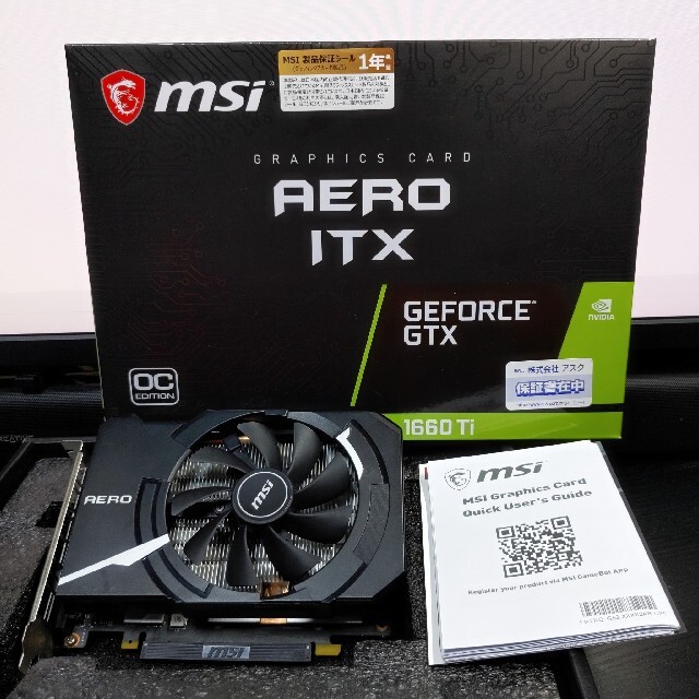 GeForce GTX 1660 Ti AERO ITX 6G OC