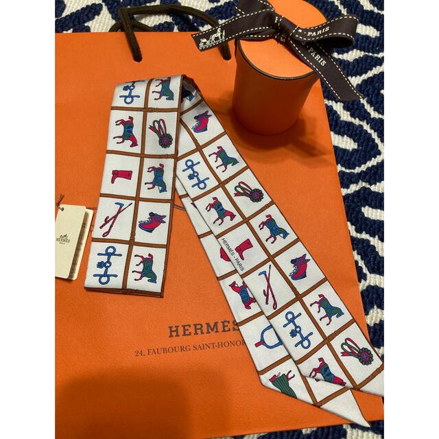 値下げ HERMES エルメス ツイリー 馬着 ホワイト 2022AW 今季新作 エルメス 小物 バンダナ/スカーフ 【超歓迎された