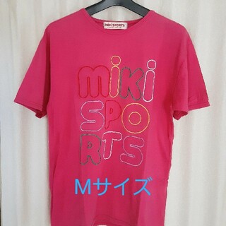 ミキハウス(mikihouse)のミキスポーツコンフォータブル　Tシャツ　Mサイズ　MIKISPORTS　古着(Tシャツ(半袖/袖なし))