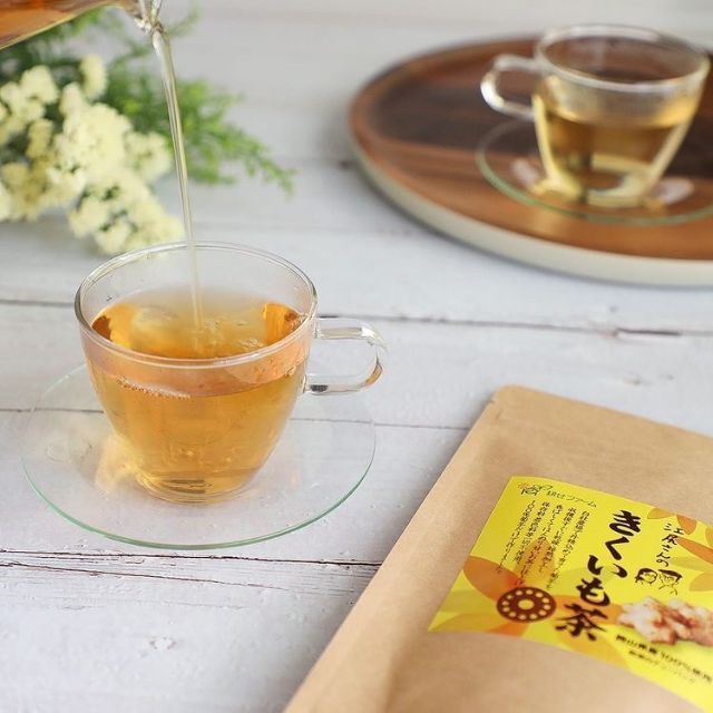 菊芋茶お得パック100ｇ（5ｇ×20ﾃｨｰﾊﾟｯｸ） 食品/飲料/酒の健康食品(健康茶)の商品写真