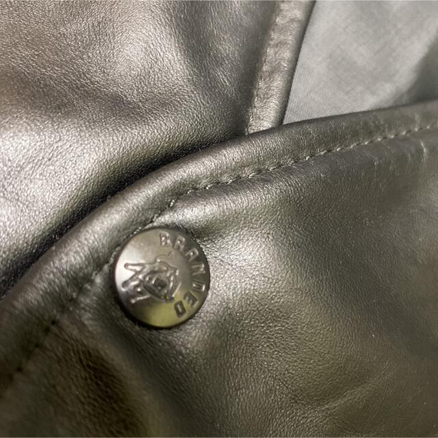 特価NEW】 ベスト 黒 古着 レトロ デザインベスト 高級 皮 革
