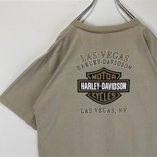 ハーレーダビッドソン(Harley Davidson)のハーレーダビッドソン　Tシャツ ビッグロゴ　ストリート　ゆるだぼ　古着　2XL(Tシャツ/カットソー(半袖/袖なし))