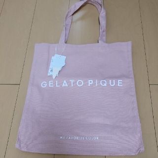 ジェラートピケ(gelato pique)のジェラートピケ　ホビートートバック　ピンク(トートバッグ)