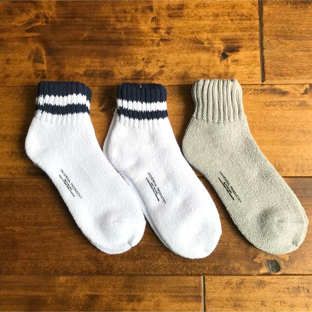 【新品】UNIVERSAL PRODUCTS SOCKS【3足】ソックス 靴下