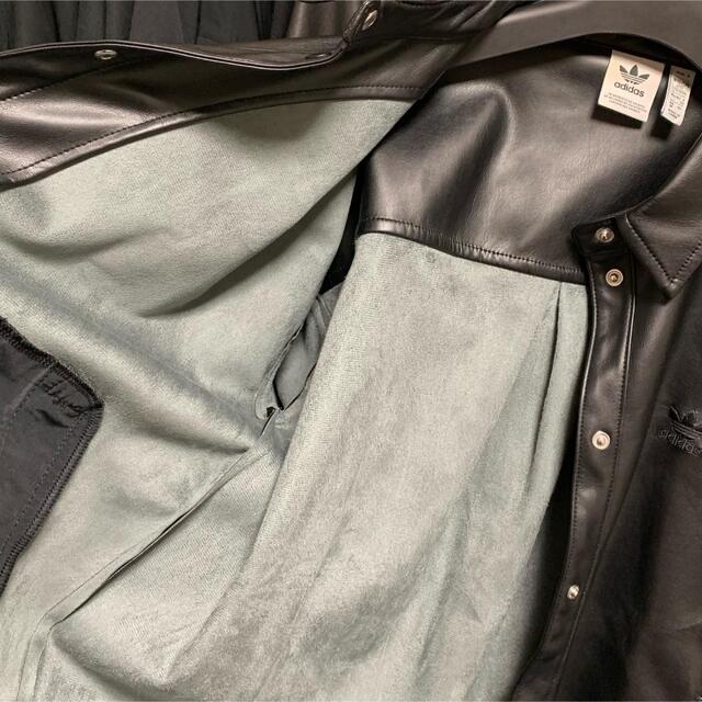 新品超激得 adidas - アディダス エコレザー フェイクレザー コーチ