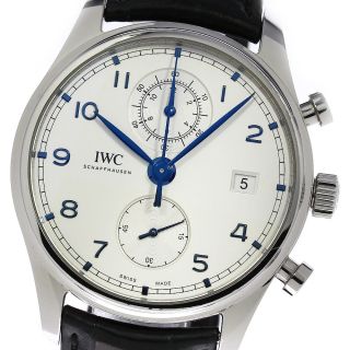 インターナショナルウォッチカンパニー(IWC)の★箱・保証書付き【IWC SCHAFFHAUSEN】IWC ポルトギーゼ クロノグラフ クラシック デイト IW390404 自動巻き メンズ_694161(腕時計(アナログ))