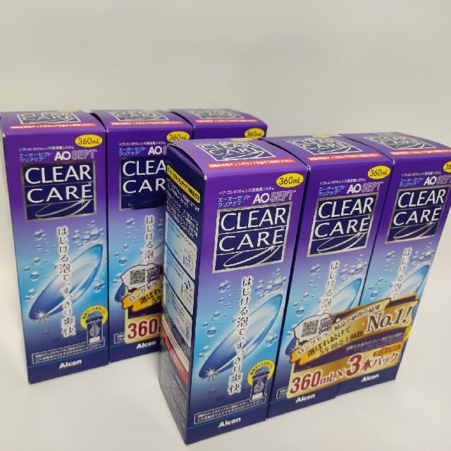 clear crea(クリアクレア)のAOセプト クリアケア プラス ハイドラグライド 360ミリ　6本セット インテリア/住まい/日用品の日用品/生活雑貨/旅行(日用品/生活雑貨)の商品写真