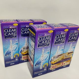 クリアクレア(clear crea)のAOセプト クリアケア プラス ハイドラグライド 360ミリ　6本セット(日用品/生活雑貨)